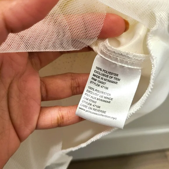 (Pre-loved) Couture Princess Dress - Picture 8 of 9